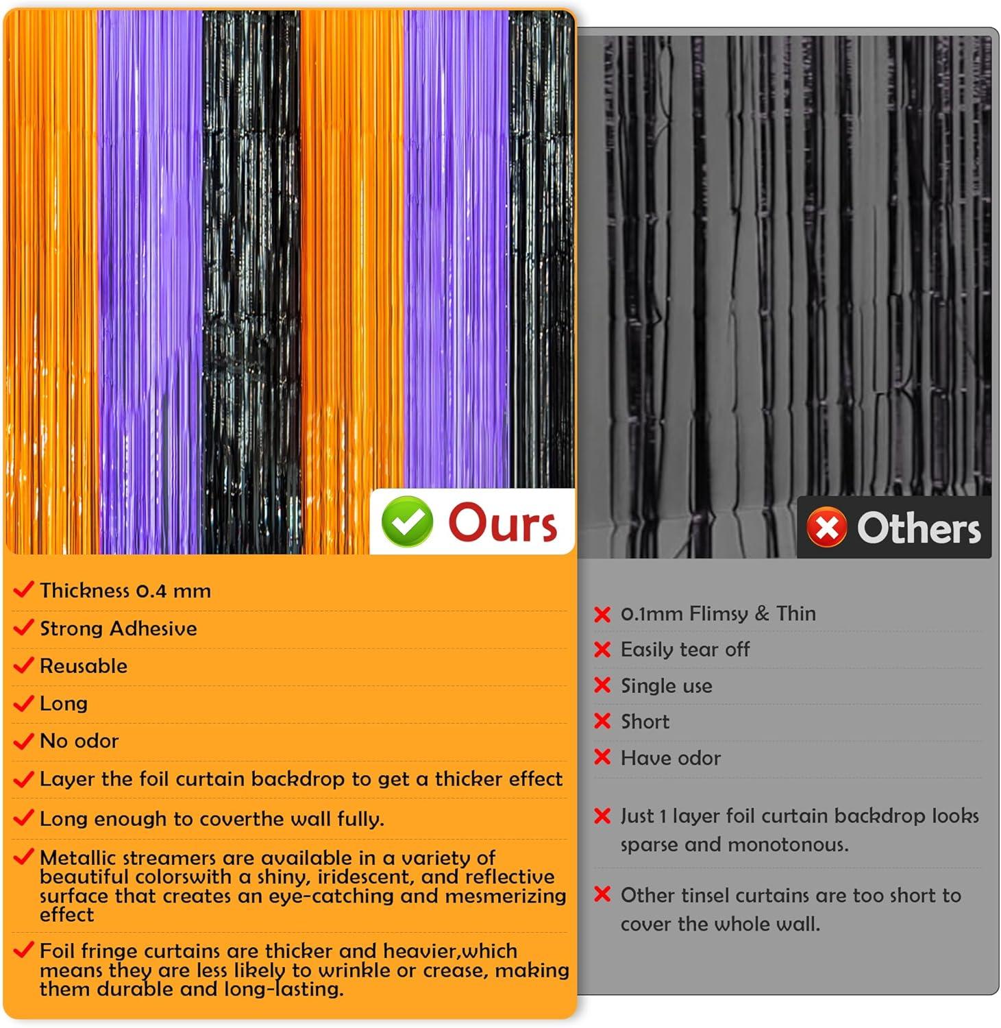 image:imageGraduation Decorations 2026 Black Gold Streamers Backdrop Banner Graduation Party Decorations Indoor Outdoor Outside Class of 2026 Graduation Party Photo Booth Favors Supplies for Home Wall DoorBlack Orange Purple