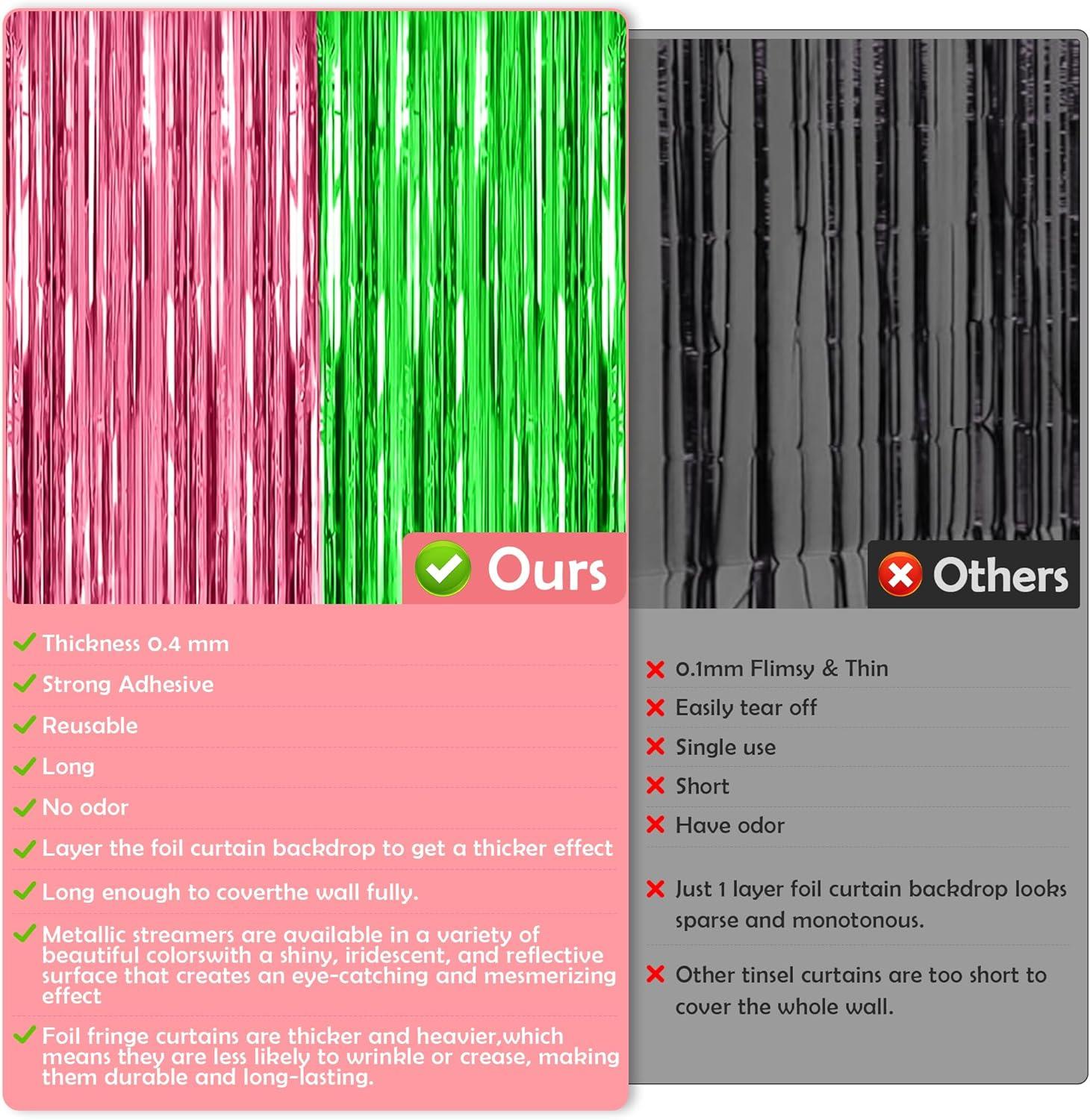 image:imageGraduation Decorations 2026 Black Gold Streamers Backdrop Banner Graduation Party Decorations Indoor Outdoor Outside Class of 2026 Graduation Party Photo Booth Favors Supplies for Home Wall DoorPink and green