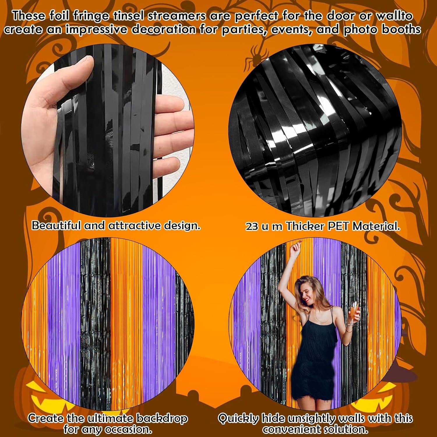 image:imageGraduation Decorations 2026 Black Gold Streamers Backdrop Banner Graduation Party Decorations Indoor Outdoor Outside Class of 2026 Graduation Party Photo Booth Favors Supplies for Home Wall DoorBlack Orange Purple