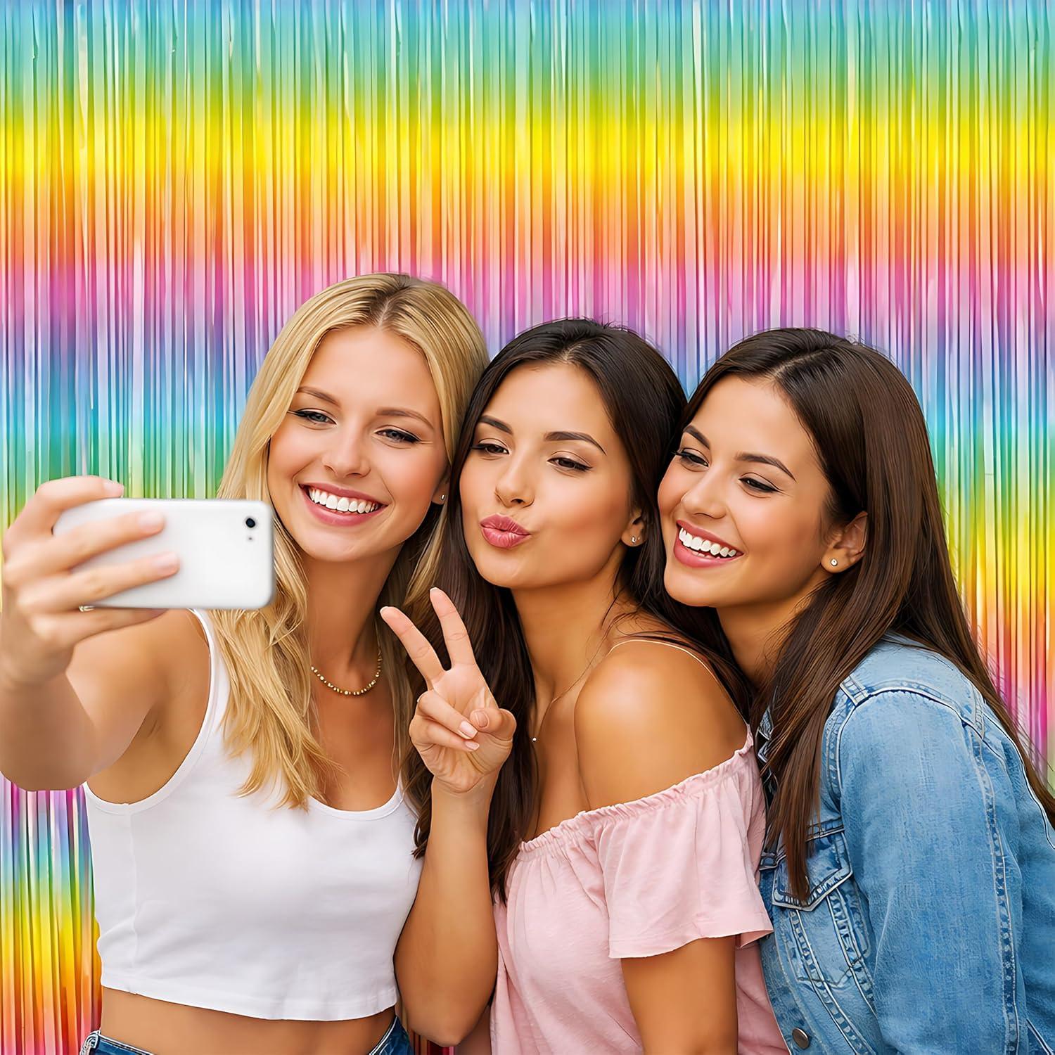 image:imageGraduation Decorations 2026 Black Gold Streamers Backdrop Banner Graduation Party Decorations Indoor Outdoor Outside Class of 2026 Graduation Party Photo Booth Favors Supplies for Home Wall DoorMulticolor Rainbow