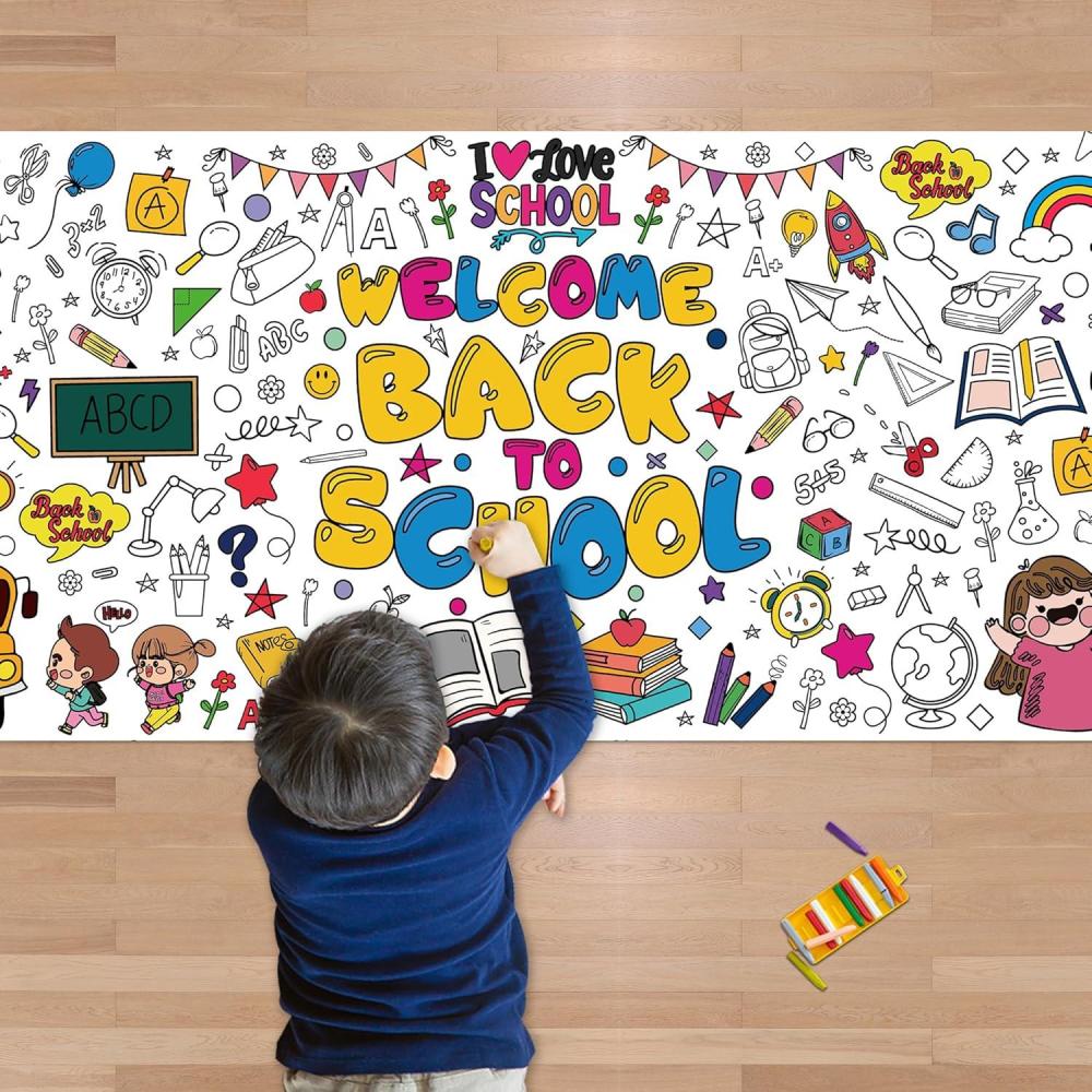 image:imageGraduation with Back to School Giant Coloring Poster
