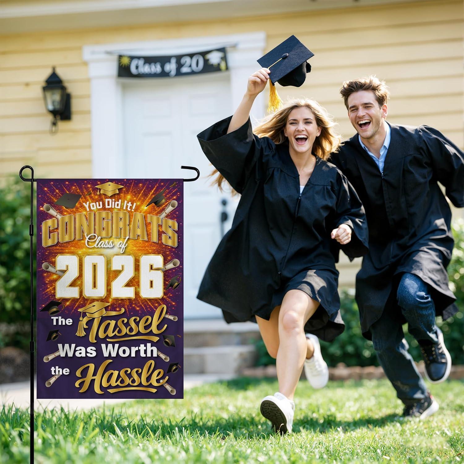 image:image4th of July Decorations 250th Anniversary Garden Flag 250 Years of Freedom Patriotic Banner Fourth of July Accessories for Garden Yard Porch Patio Lawn Outdoor Outside DecorPurple