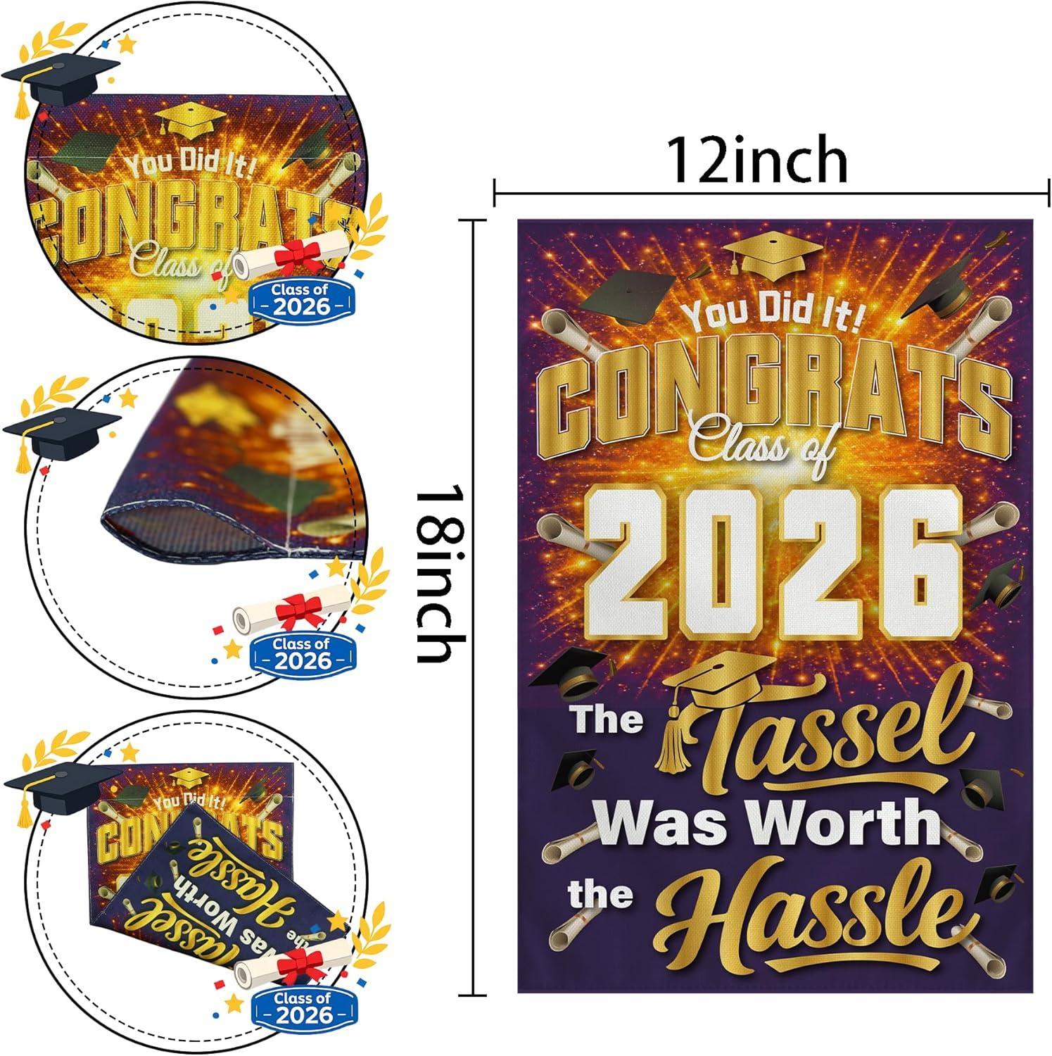 image:image4th of July Decorations 250th Anniversary Garden Flag 250 Years of Freedom Patriotic Banner Fourth of July Accessories for Garden Yard Porch Patio Lawn Outdoor Outside DecorPurple