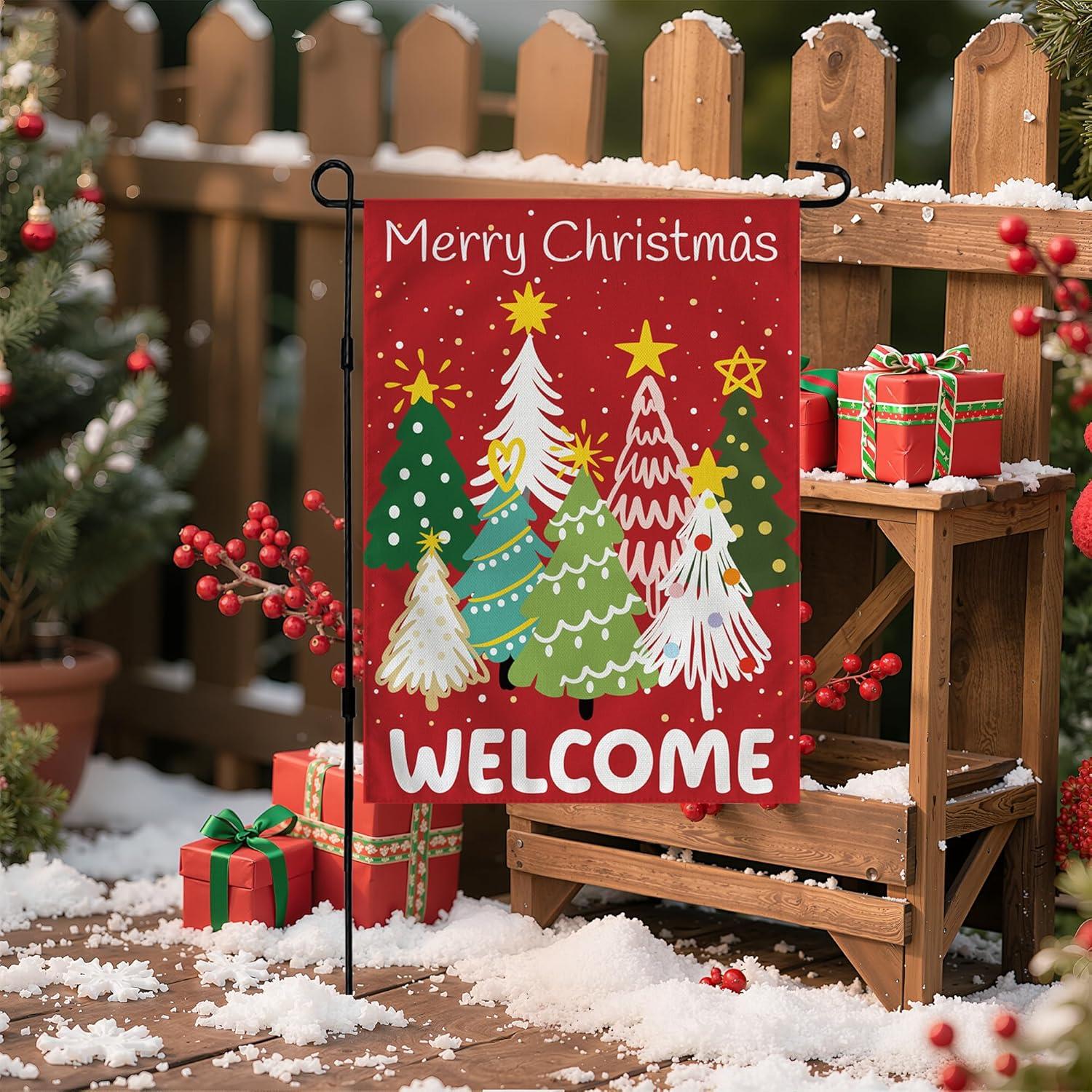 image:image4th of July Decorations 250th Anniversary Garden Flag Fourth of July Decor Patriotic USA Banner17762026 Independence Day Decorations Accessories for Garden Yard Porch Patio Lawn Outdoor OutsideRed