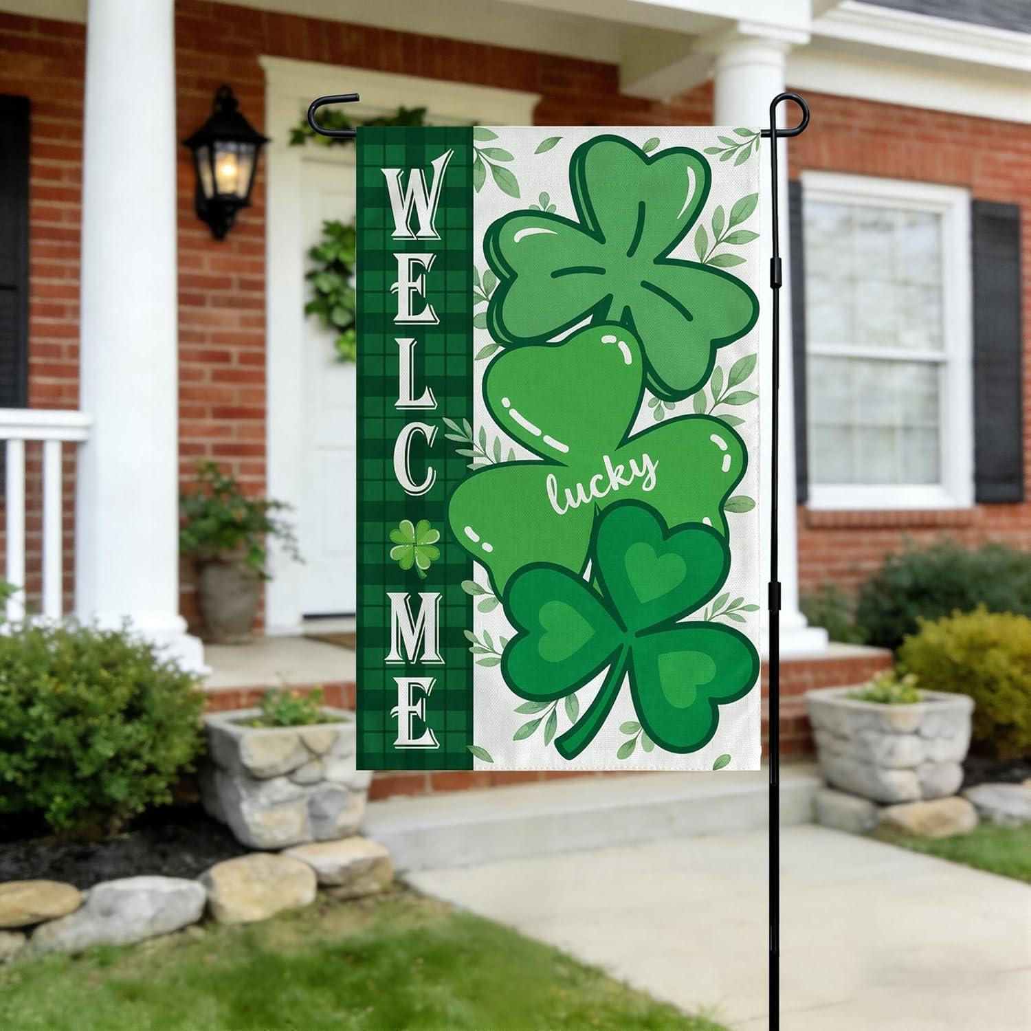 image:image4th of July Decorations 250th Anniversary Garden Flag Fourth of July Decor Patriotic USA Banner17762026 Independence Day Decorations Accessories for Garden Yard Porch Patio Lawn Outdoor OutsideGreen