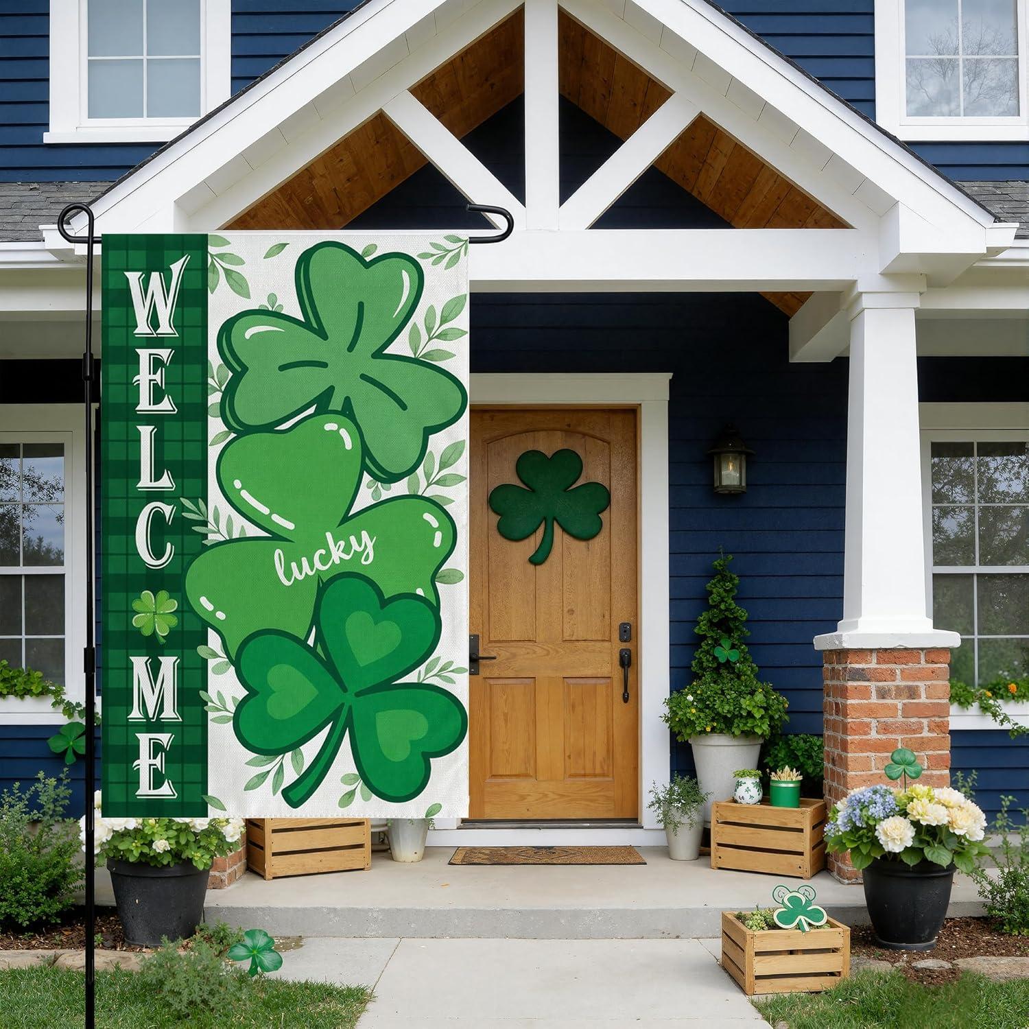 image:image4th of July Decorations 250th Anniversary Garden Flag Fourth of July Decor Patriotic USA Banner17762026 Independence Day Decorations Accessories for Garden Yard Porch Patio Lawn Outdoor OutsideGreen