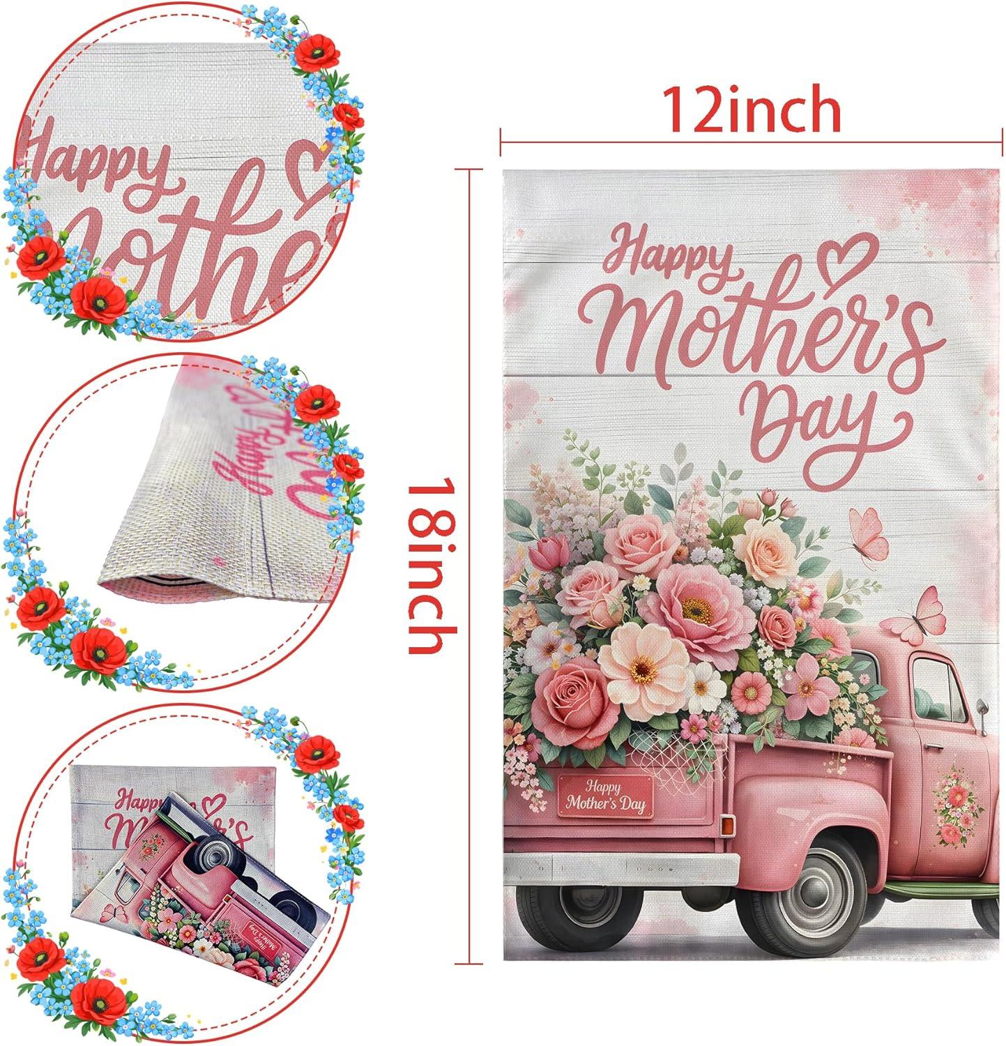 image:image4th of July Decorations 250th Anniversary Garden Flag Fourth of July Decor Patriotic USA Banner17762026 Independence Day Decorations Accessories for Garden Yard Porch Patio Lawn Outdoor OutsidePink Red