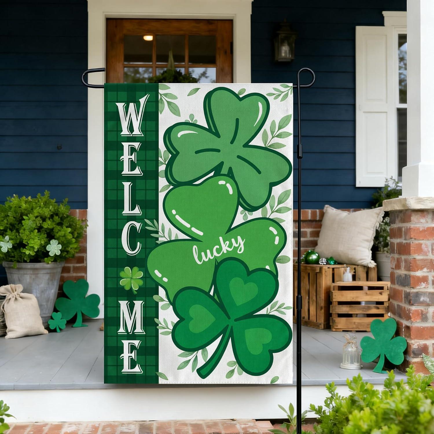 image:image4th of July Decorations 250th Anniversary Garden Flag Fourth of July Decor Patriotic USA Banner17762026 Independence Day Decorations Accessories for Garden Yard Porch Patio Lawn Outdoor OutsideGreen
