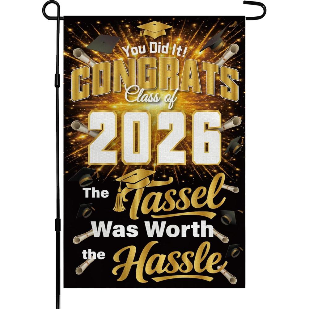 image:image4th of July Decorations 250th Anniversary Garden Flag 250 Years of Freedom Patriotic Banner Fourth of July Accessories for Garden Yard Porch Patio Lawn Outdoor Outside DecorBlack