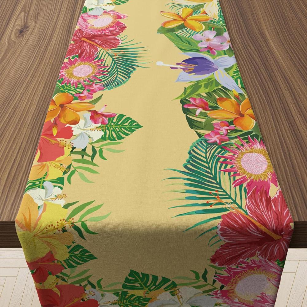 image:image4th of July Decorations  250th Anniversary Patriotic Table Runner for Memorial Day  17762026 Fourth of July Accessories Table Decor Party Supplies for Home Indoor OutdoorLuau