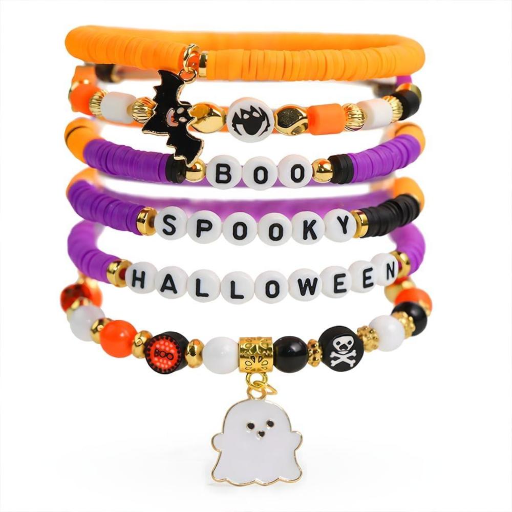 image:imageOHOME 4th of July Outfits for Women  6 Pack 250th Anniversary Patriotic Bracelets  Independence Day Accessories for Fourth of July Party Favors  USA 17762026 Freedom Merchandise Jewelry for WomenHalloween