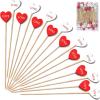 image:image4th of July Decorations  48PCS Patriotic Star Cocktail Picks  Fourth of July Party Favors Supplies Decor Accessories Toothpicks for Appetizers Charcuterie Sandwich Cocktail Skewers SticksValentines