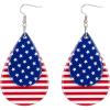 image:image4th of July Outfits for Women  American Flag Earrings for 250th Anniversary  Patriotic Teardrop Earrings for Memorial Day Accessories Shirts Outfits  Fourth of July Decorations for Women Girls