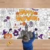 image:imageOHOME Summer Giant Coloring PosterTablecloth  Summer Toys  30 x 72 Inches Jumbo Coloring Banner  Kids Crafts Activities Games Decor Party Favors Birthday Decorations for Classroom SchoolHalloween