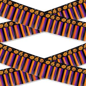 4th of July Decorations – 2 Pack Red White and Blue Streamer for 250th Anniversary | Fourth of July Accessories Party Favors for Outdoor Outside Home – Memorial Day Patriotic Flag Banner Decor,10 FT(Red Black)