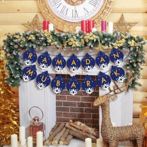 4th of July Decorations – 250 Year Anniversary Banner| Fourth of July Decor Outdoor Indoor Outside – July 4th Garland Accessories for Party Favors Supplies Window Wall Door(Blue Yellow)