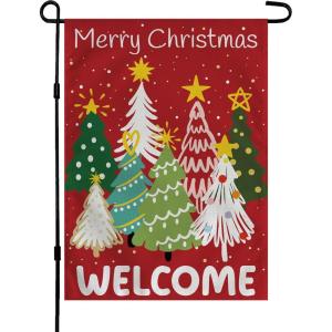 4th of July Decorations – 250th Anniversary Garden Flag | Fourth of July Decor Patriotic USA Banner,1776-2026 Independence Day Decorations Accessories for Garden Yard Porch Patio Lawn Outdoor Outside(Red)