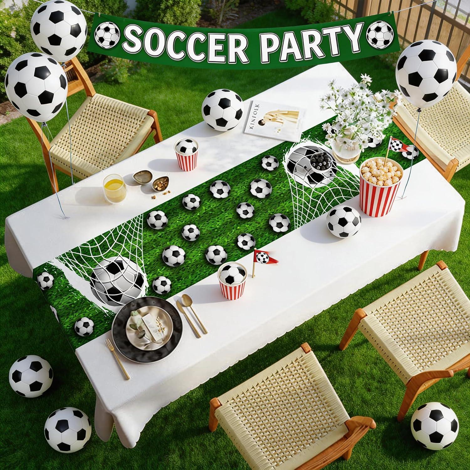 image:imageBack to School Decorations Welcome Back to School Table Runner First Day of School Decorations for Home Party Favors amp Gifts SuppliesSoccer