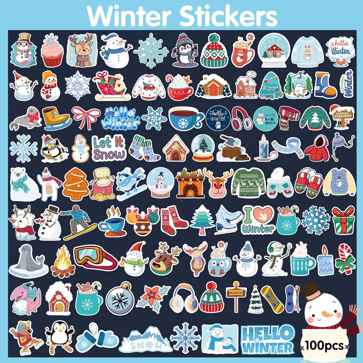 image:imageOHOME Back to School Supplies 120 PCS Teacher Motivational Stickers for Kids Students Teacher Must Haves Supplies Stuff Essentials Gifts for Classroom DecorInspirational Positive Reward StickersWinter