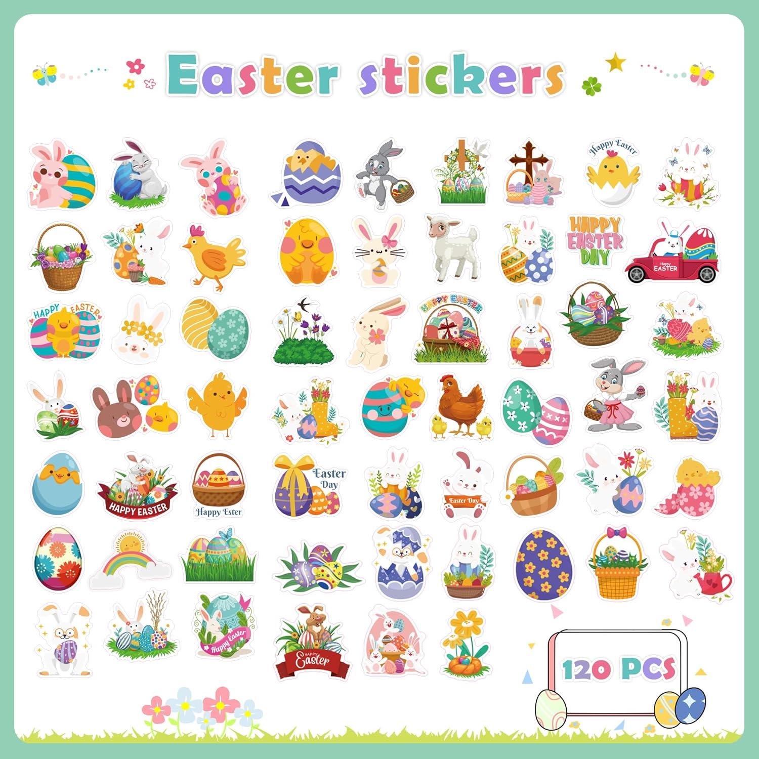 image:imageOHOME Back to School Supplies 120 PCS Teacher Motivational Stickers for Kids Students Teacher Must Haves Supplies Stuff Essentials Gifts for Classroom DecorInspirational Positive Reward StickersEaster Stickers