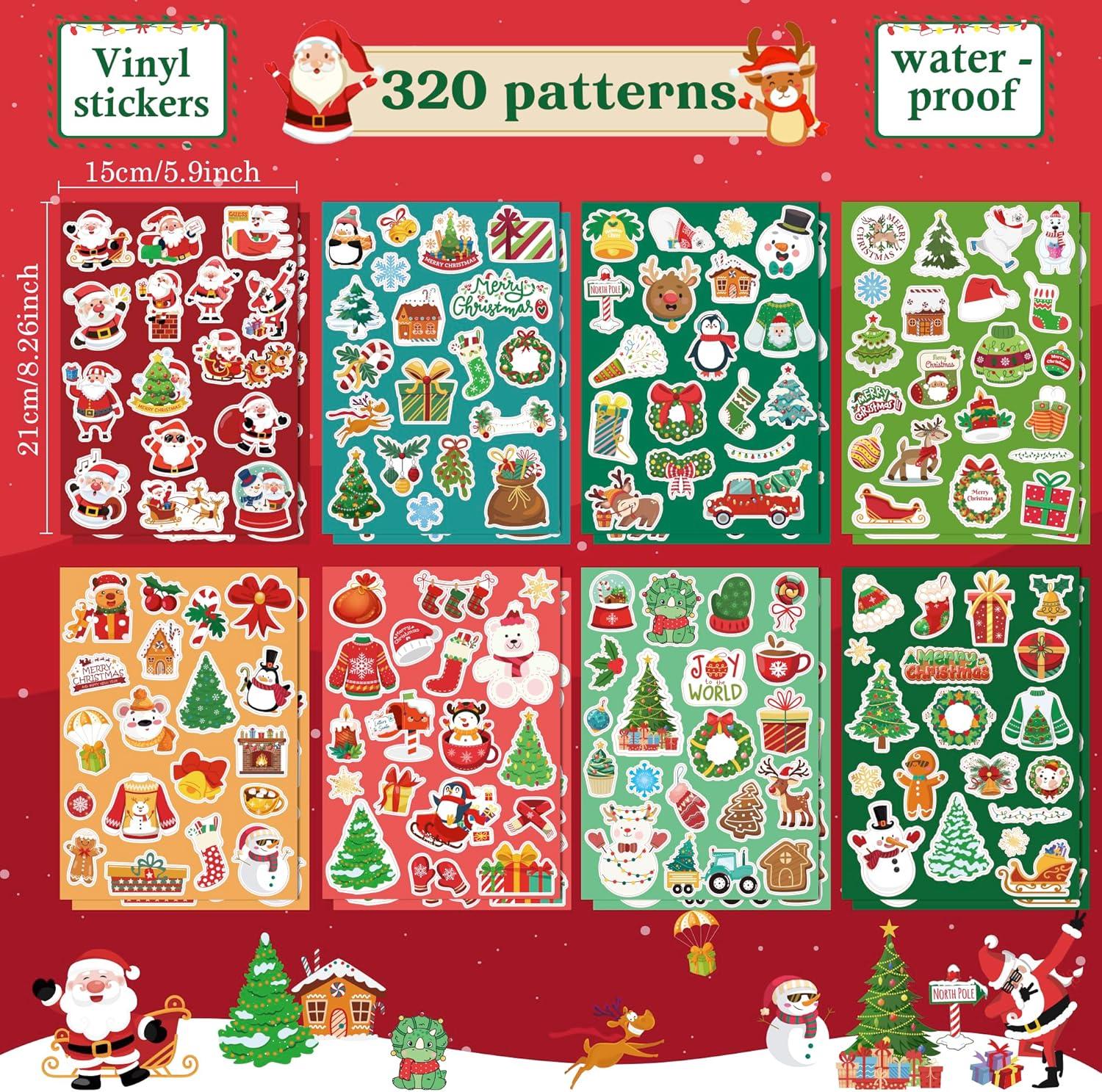 image:imageOHOME Back to School Supplies 120 PCS Teacher Motivational Stickers for Kids Students Teacher Must Haves Supplies Stuff Essentials Gifts for Classroom DecorInspirational Positive Reward StickersChristmas