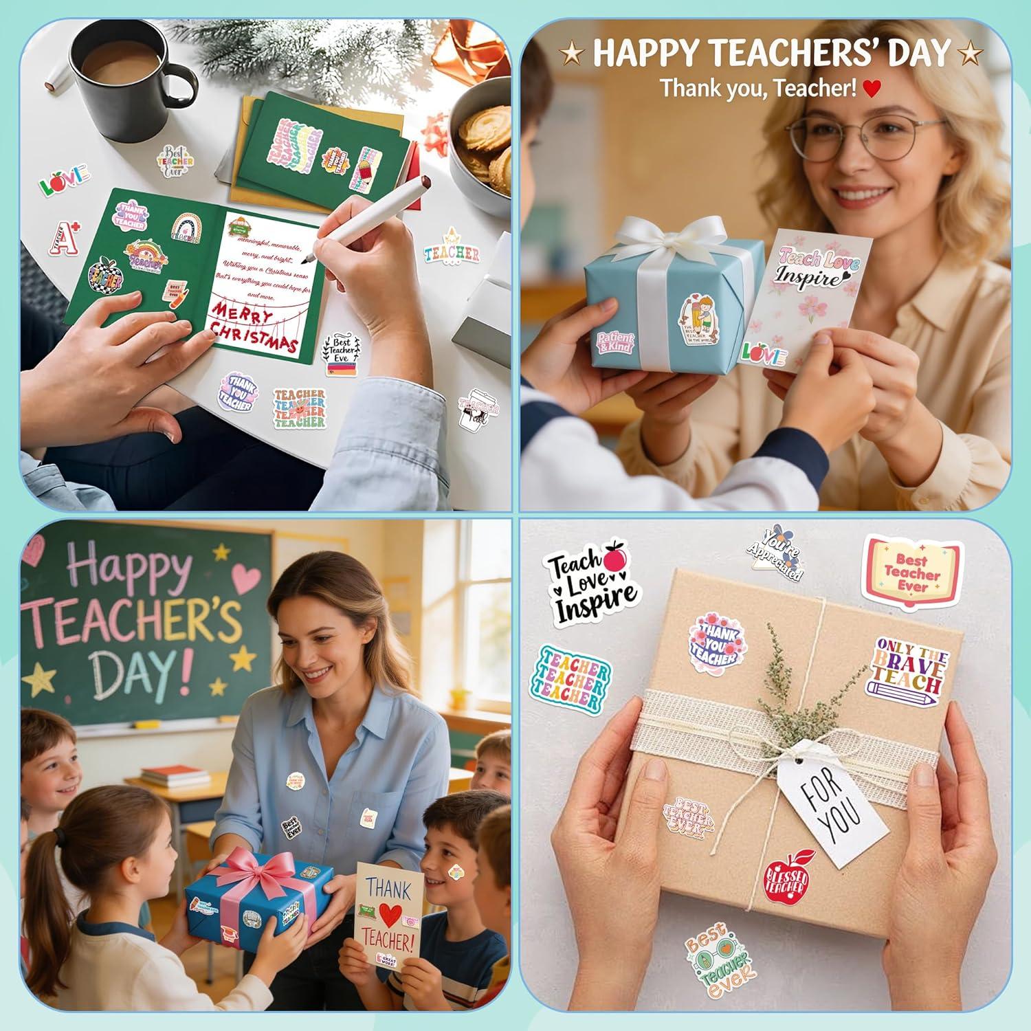 image:imageOHOME Back to School Supplies 120 PCS Teacher Motivational Stickers for Kids Students Teacher Must Haves Supplies Stuff Essentials Gifts for Classroom DecorInspirational Positive Reward StickersTeacher Appreciation