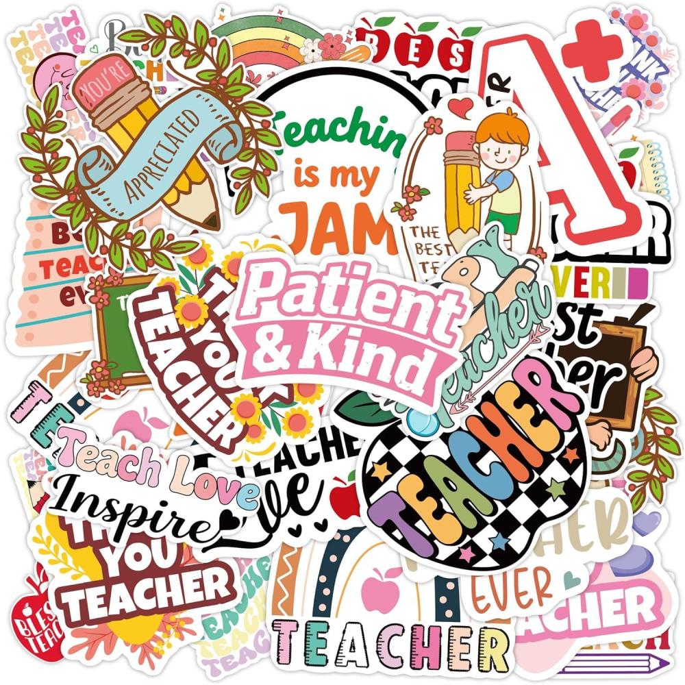 image:imageOHOME Back to School Supplies 120 PCS Teacher Motivational Stickers for Kids Students Teacher Must Haves Supplies Stuff Essentials Gifts for Classroom DecorInspirational Positive Reward StickersTeacher Appreciation