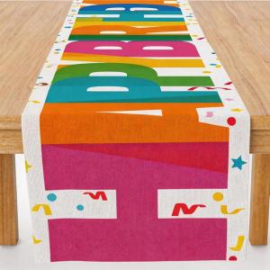 Back to School Decorations – Welcome Back to School Table Runner | First Day of School Decorations for Home Party Favors & Gifts Supplies(Birthday)
